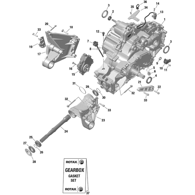 Can-Am - Engine Bracket Front Mag Side - 420212639