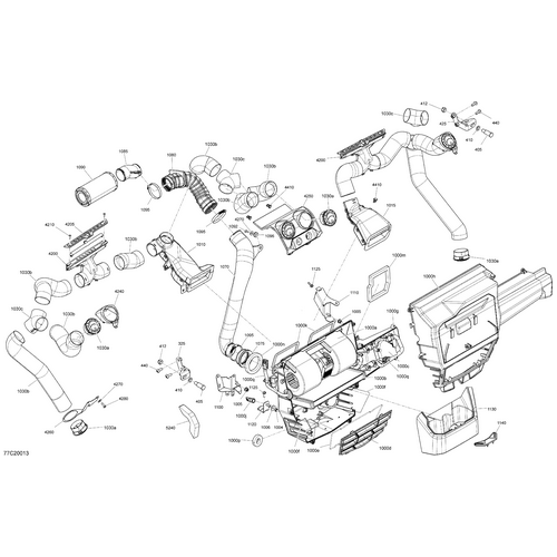 Can-Am - Intake Duct - 705800377