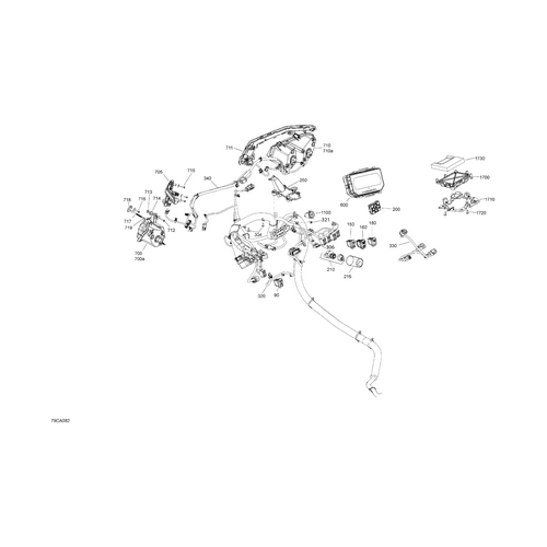 Can-Am - Differential Mode Switch - 710006557