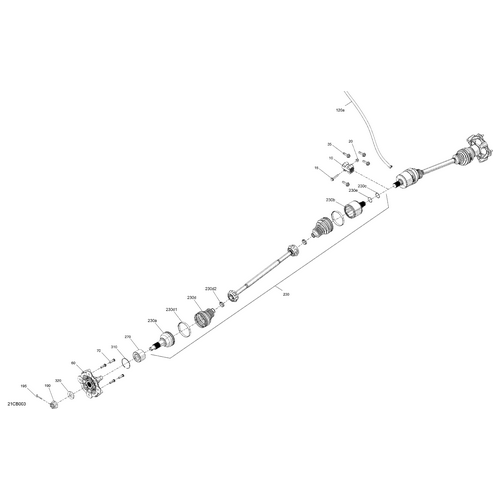Can-Am - Coupling Sleeve - 709402586