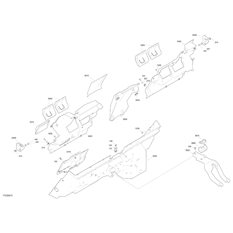 Can-Am - Hose Support - 707900651