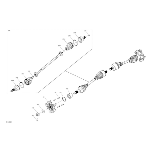 Can-Am - Boot Kit - 705501864