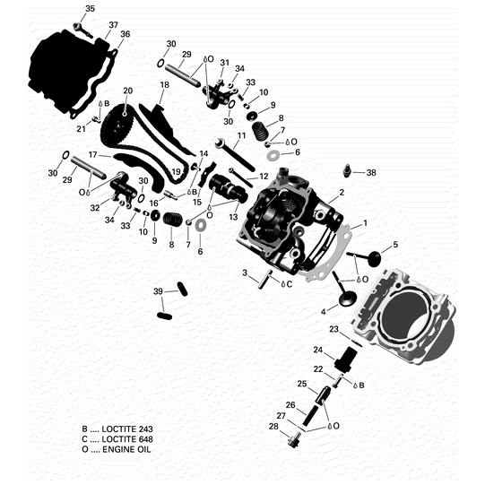 Can-Am - Cylinder Head Gasket - 420450340