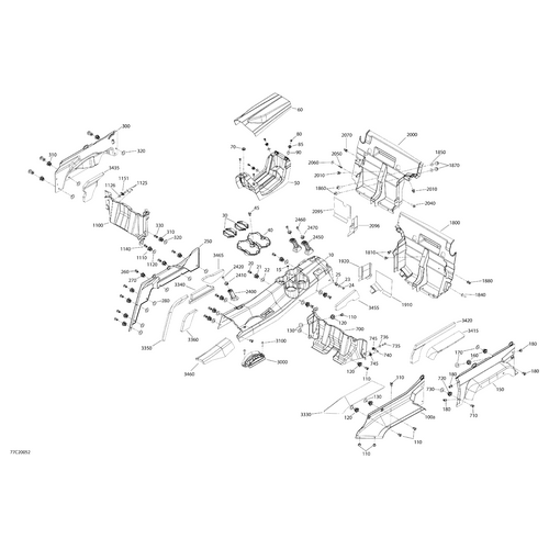 Can-Am - Seat Cover - 707900083