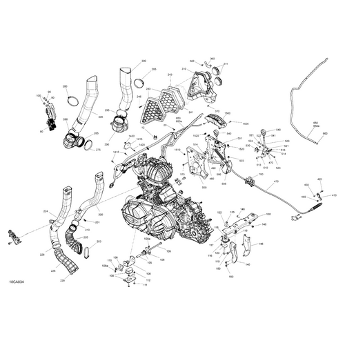 Can-Am - Pipe Vent - 706600268