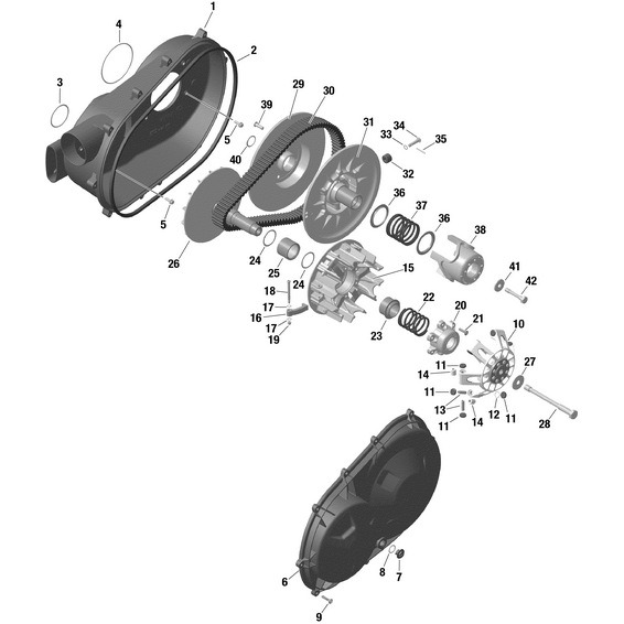 Can-Am - Bearing Cover Assy - 420280615