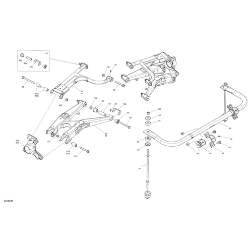 Can-Am - Stabilizer Bar Assy - 715008414