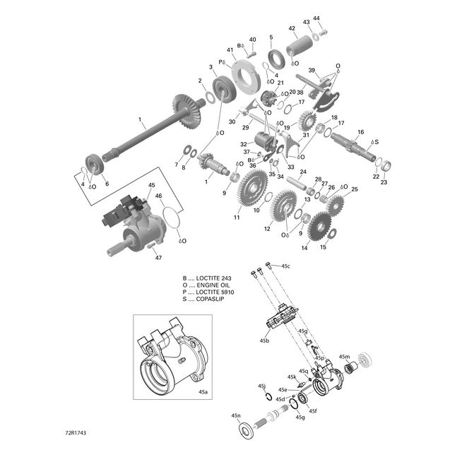 Can-Am - Washer Thrust Set - 420281300