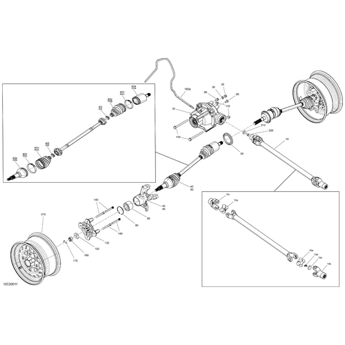 Can-Am - RH Front Knuckle - 705401549