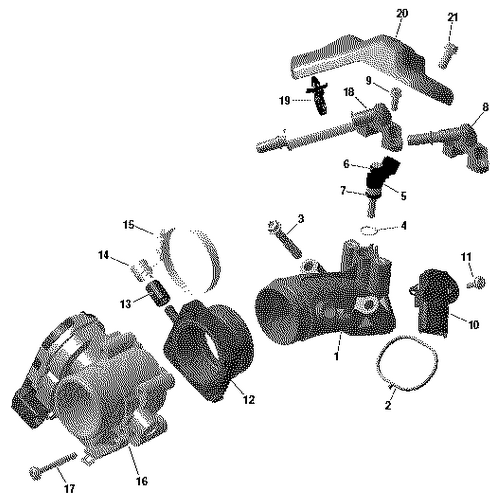 Can-Am - Fuel Injector EV-SE - 420874859