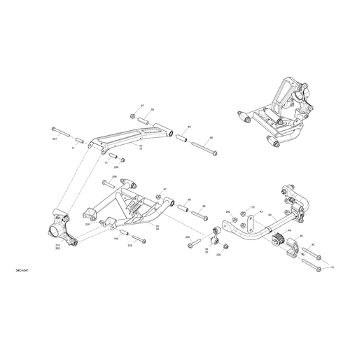 Can-Am - Sway Bar Assy - 706002716