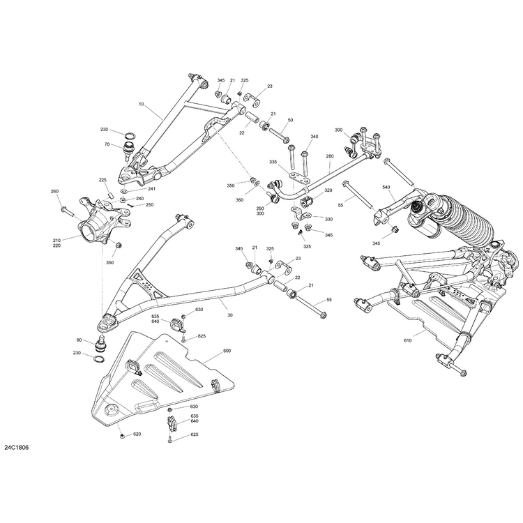 Can-Am - 72 RH A-Amr Protector - 706203384