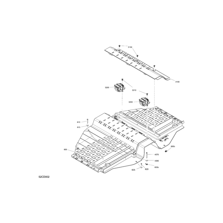 Can-Am - Floor Panel Assy - 707901140