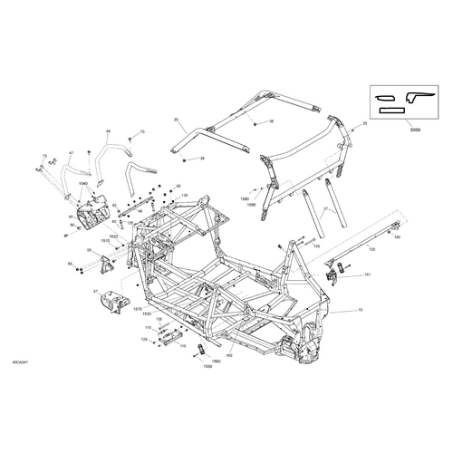 Can-Am - Front Anchor Assy - 715005229