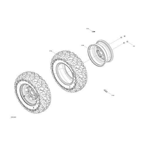 Can-Am - Tire 27X9R14 - 705402754