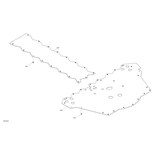 Can-Am - Rear Skid Panel - 705017205