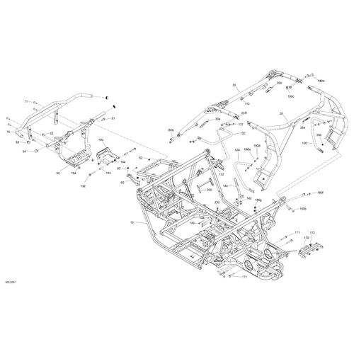 Can-Am - Reinforcement Panel - 705203330