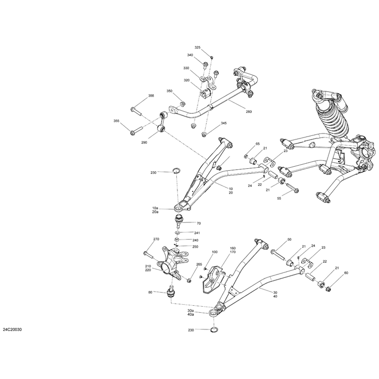 Can-Am - RH Upper Front Suspension Arm - 706203330
