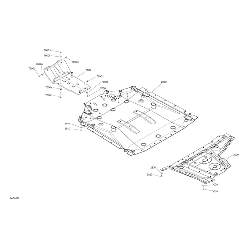 Can-Am - Front Skid Plate Kit - 715005400