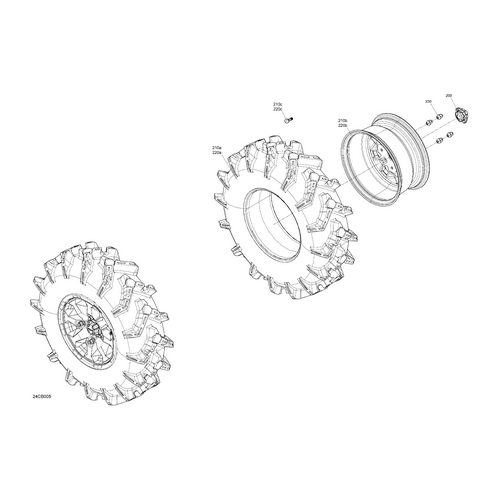 Can-Am - Liquid Titan, 14 Rim x 7 - 705402921