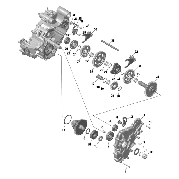 Can-Am - Shift Fork Assy - 420258515