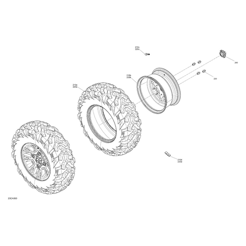 Can-Am - Tire 28X9R14 - 705402825