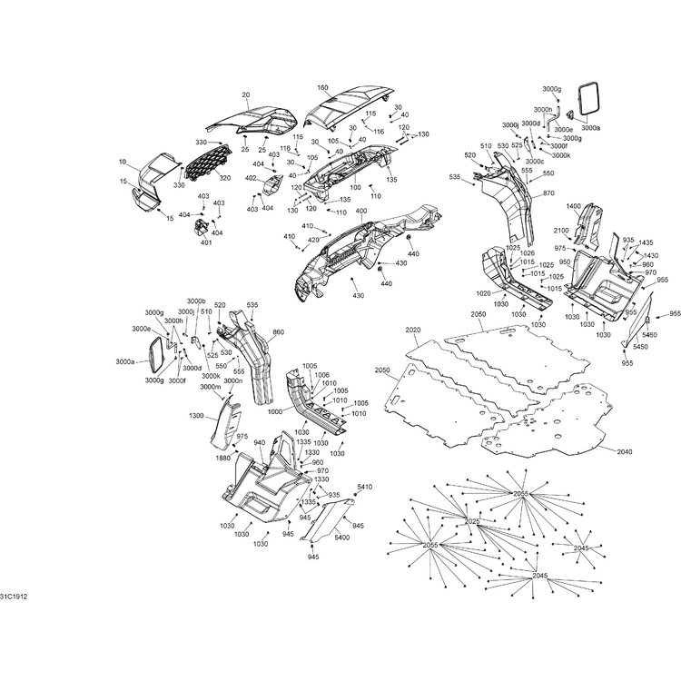 Can-Am - Front Facia - 705011576