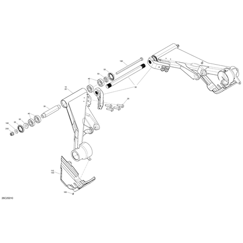 Can-Am - RH Swing Arm - 703500965