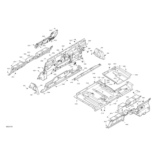 Can-Am - LH Upper Box Panel - 707901044