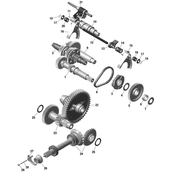 Can-Am - Gearshift Fork Assy - 420657539