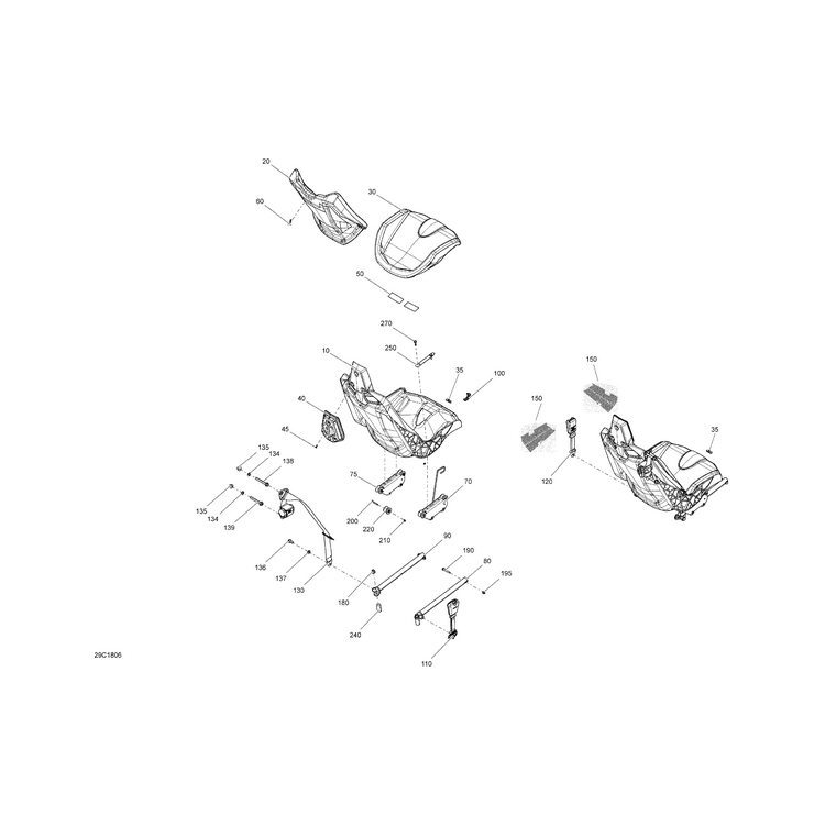 Can-Am - Cushion Assy - 708002396