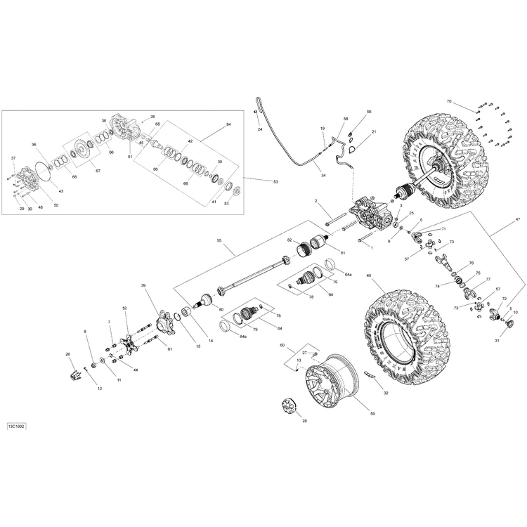 Can-Am - Plunging Joint - 705501865
