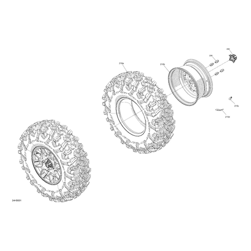 Can-Am - Tire 30X10R14 - 705402962