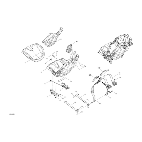 Can-Am - 4 Point Safety Belt - 715005022
