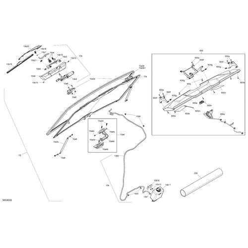 Can-Am - Front Radio Support Kit UR - 715008225