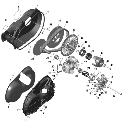 Can-Am - Sliding Pulley Assy - 420280636