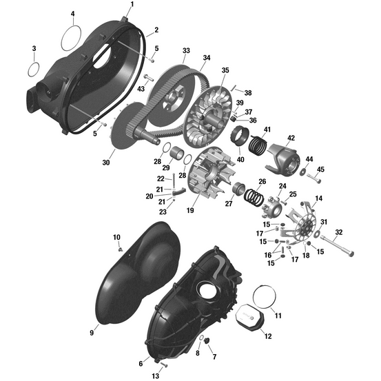 Can-Am - Outer Half Assy - 420280628