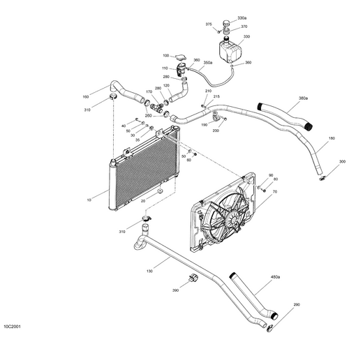 Can-Am - Radiator - 709200395