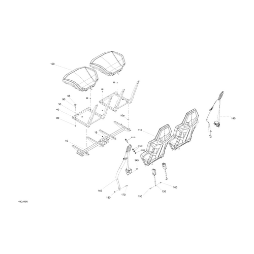 Can-Am - Seat Member - 708003472