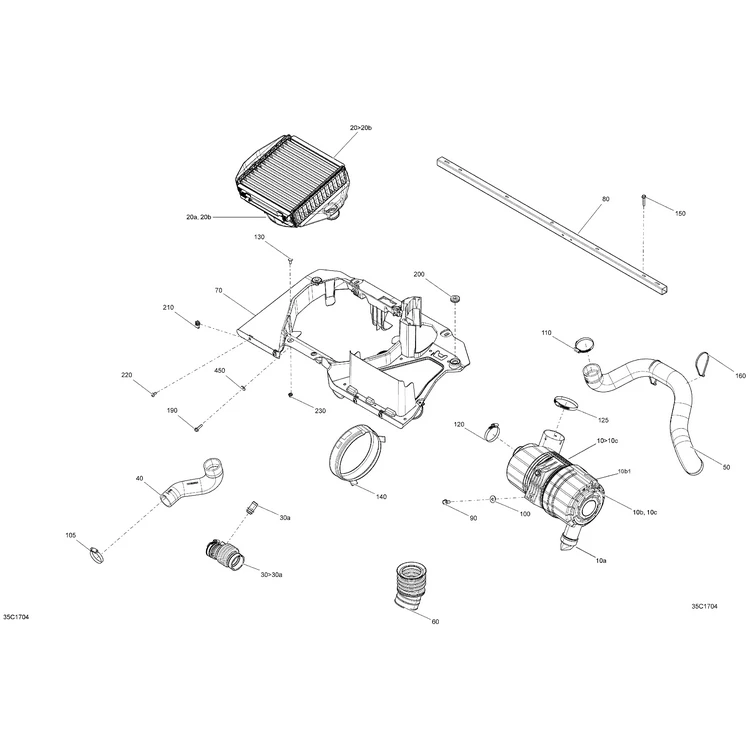 Can-Am - Intercooler - 707800686