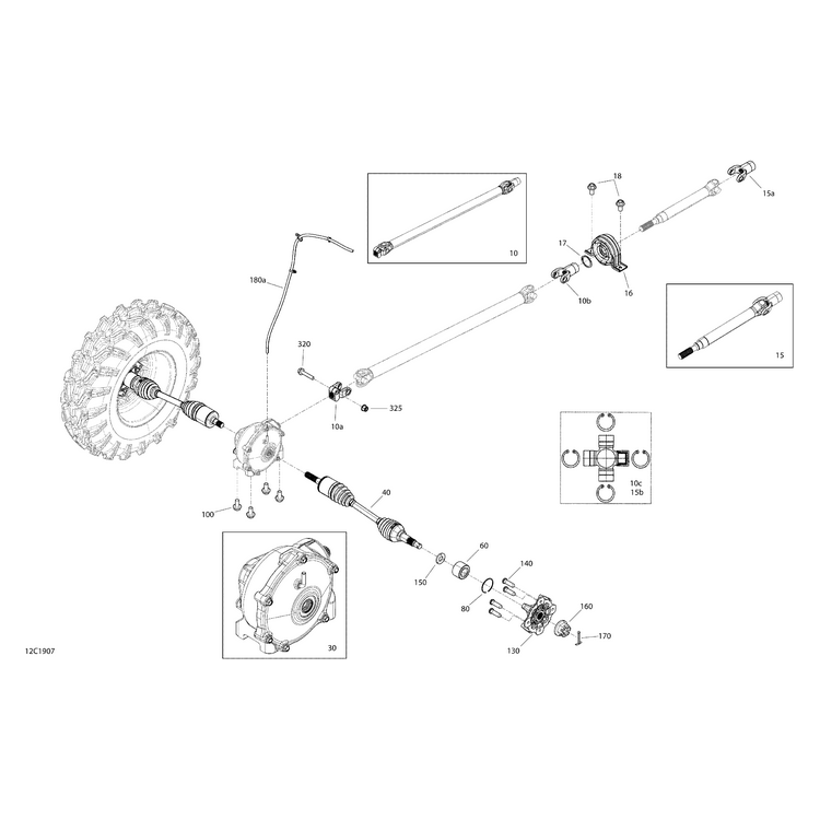 Can-Am - Front Differential Assy - 705402419