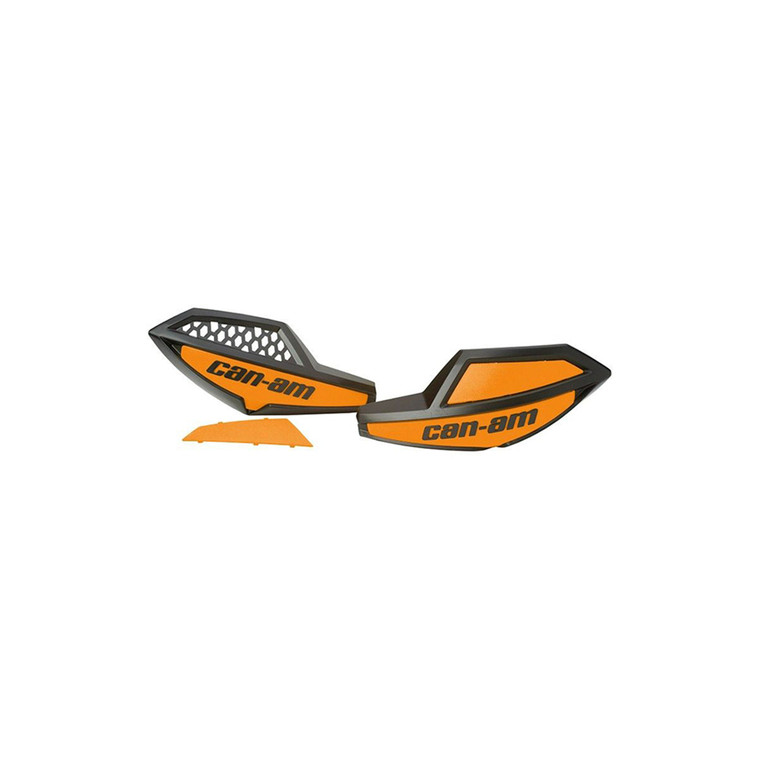 Can-Am 715003813 Orange Black Handlebar Wind Deflectors Kit Outlander Renegade 500 570 650