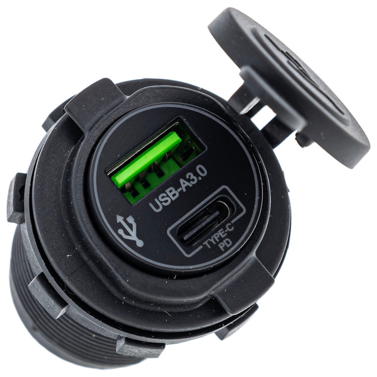 Can-Am 715009117 BRP USB Outlet Kit XC Outlander 500 850 700 1000R HD7 HD5 XC