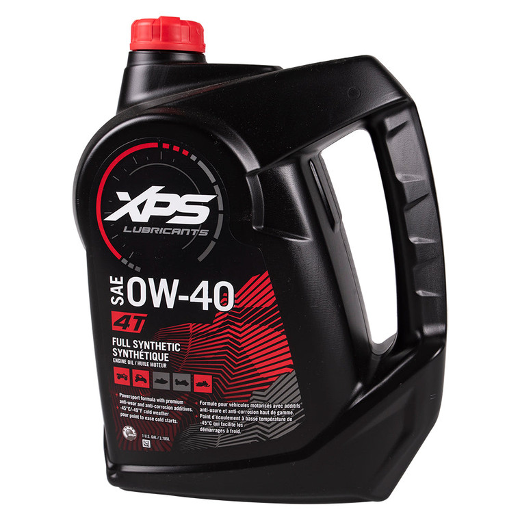 Can-Am 779140 1 Gallon XPS 4-Stroke 0W-40 4T Full Synthetic Engine Oil OEM BRP Sea-Doo