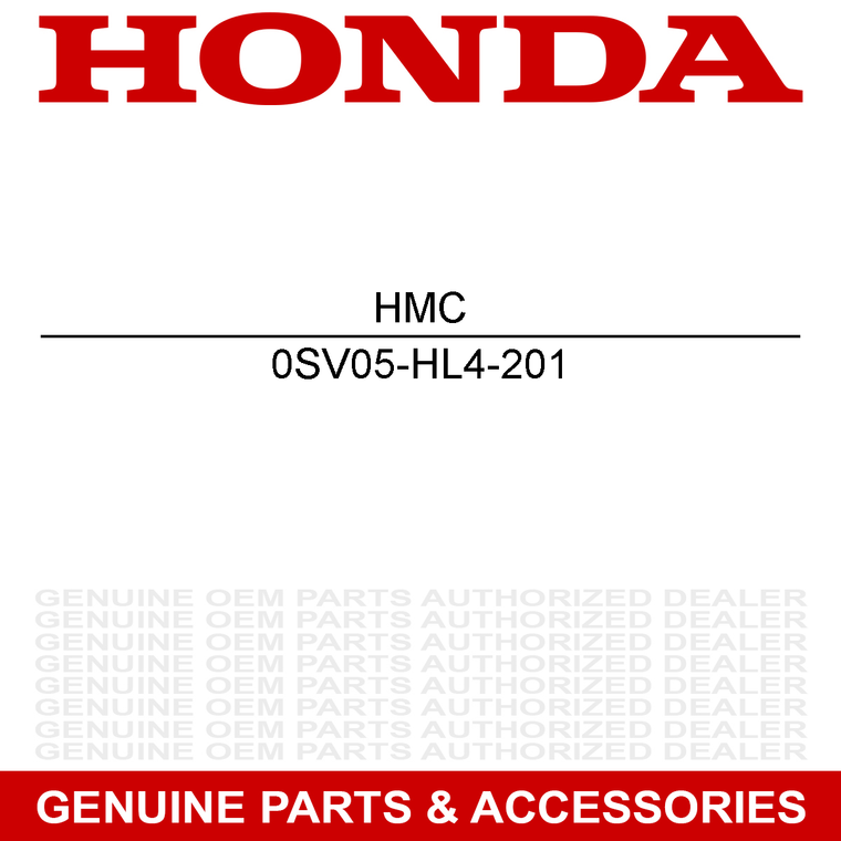 Honda 0SV05-HL4-201 Rear view Mirror Pioneer EPS Limited Edition 1000 1000-5