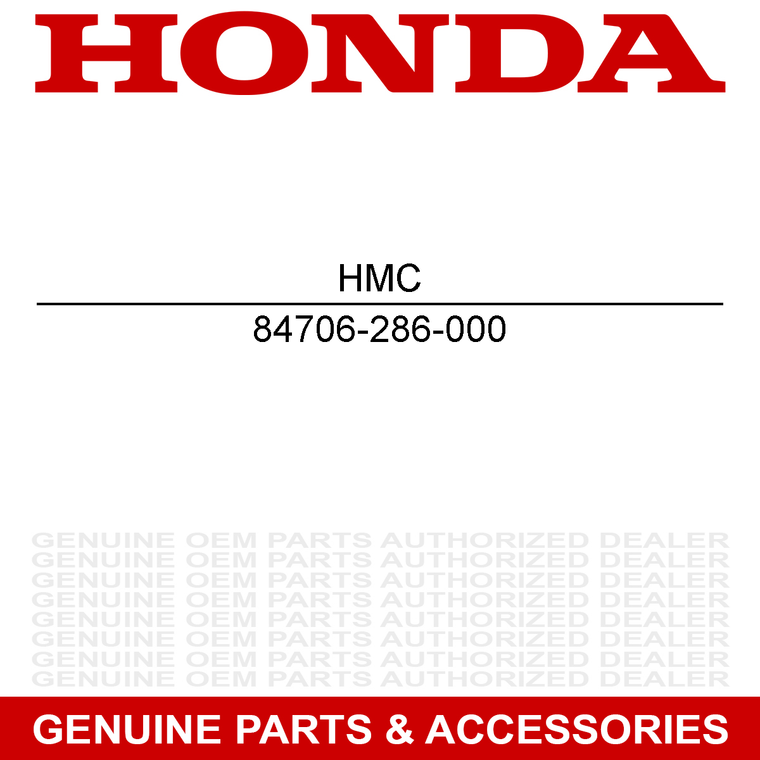 Honda 84706-286-000 Collar Trail XL Super 1000 550 450 400 250 350 90