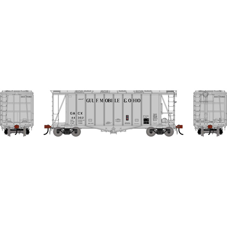 Athearn - HO GEN GATC 2600 Airslide Covered Hopper- Early, GMO #44362 - G-3188