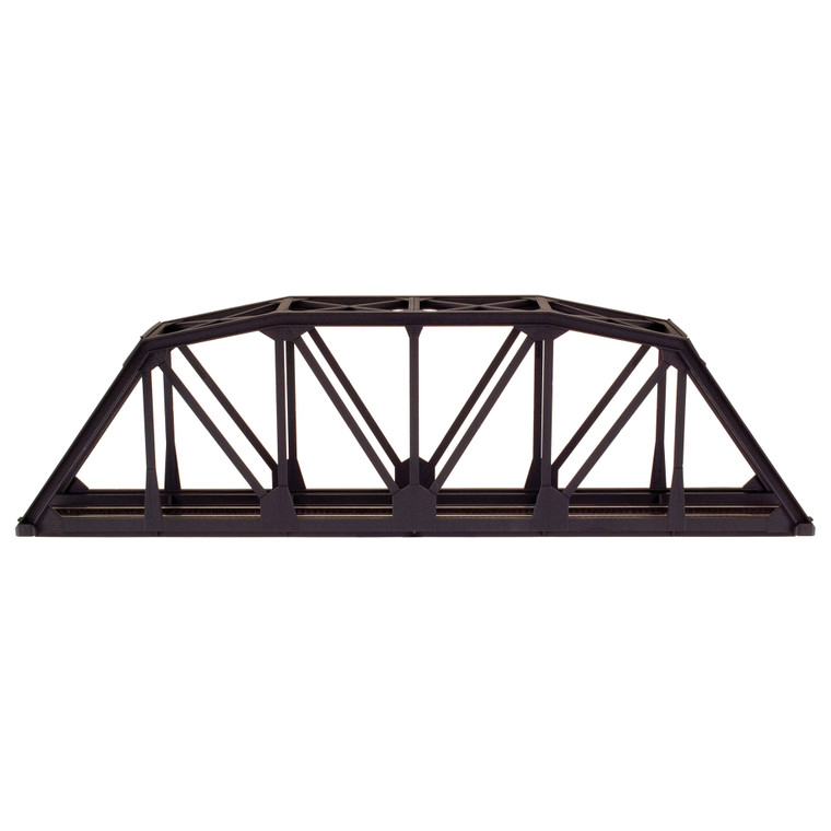 Atlas Model Railroad - HO KIT Code 83 18 Through Truss Bridge, Black - 593