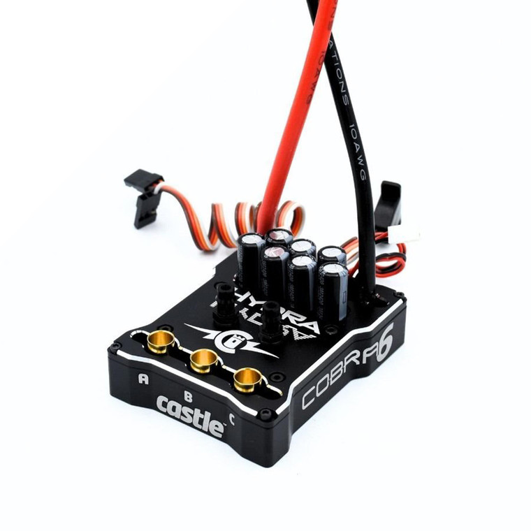 Castle Creations - HYDRA COBRA 6, 33.6V ESC, 8A PEAK BEC - 010018900