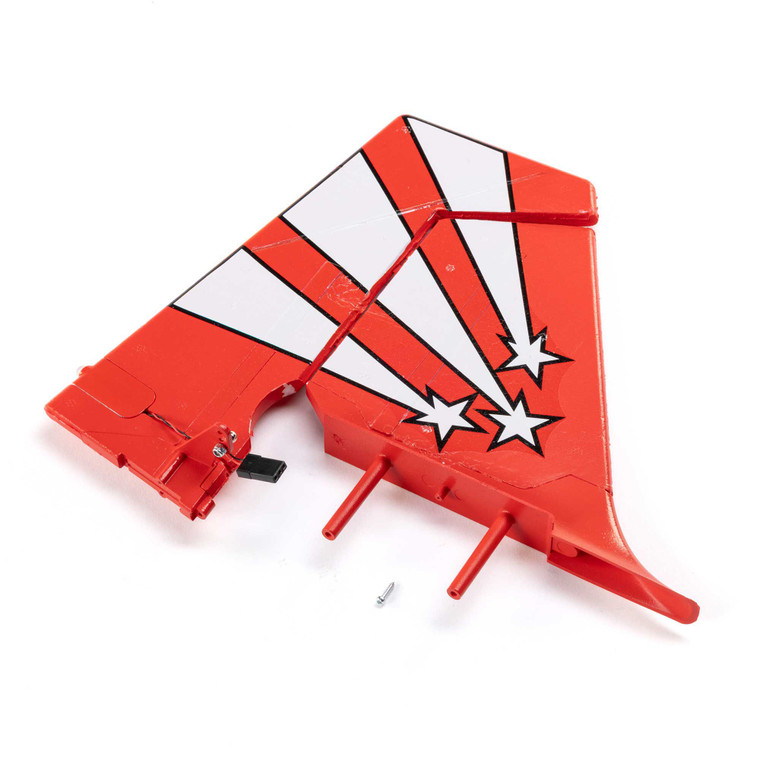 E-flite - Vertical Stabilizer and Rudder with LED: Super Decathlon 1.2m - 3250